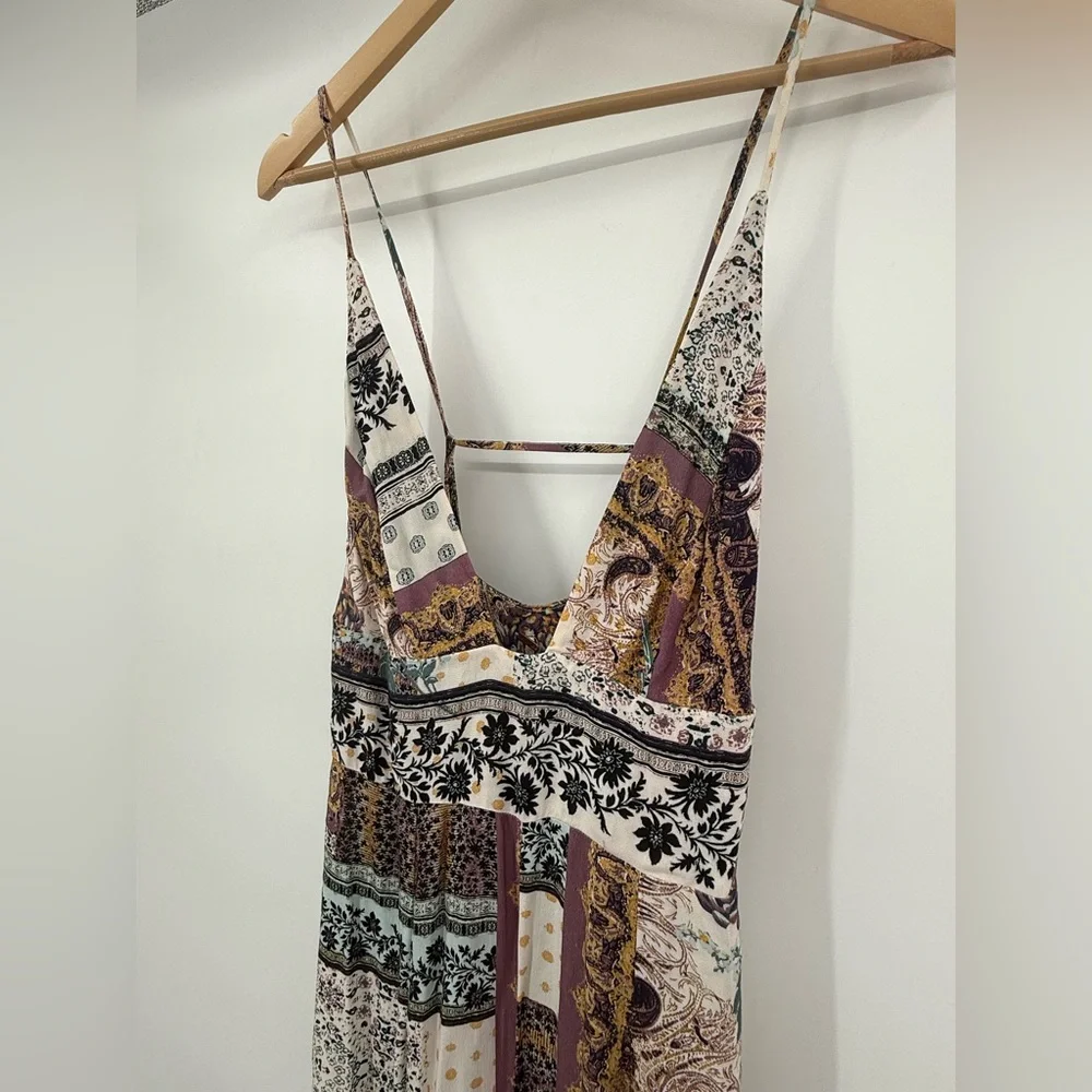 Free People Margarita Patchwork Jumpsuit - Picture 6 of 10